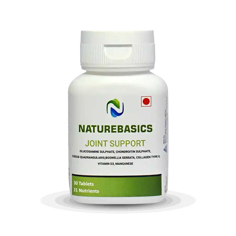 NATUREBASICS JOINT SUPPORT TABLETS : KEEP YOUR JOINTS HEALTHY & PAIN-FREE WITH NATURAL JOINT PAIN SUPPLEMENT